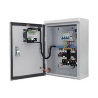 Panneau de commande électrique de démarrage progressif étoile-triangle en acier galvanisé IP65 pour moteur triphasé, tableau de distribution pour pompe incendie