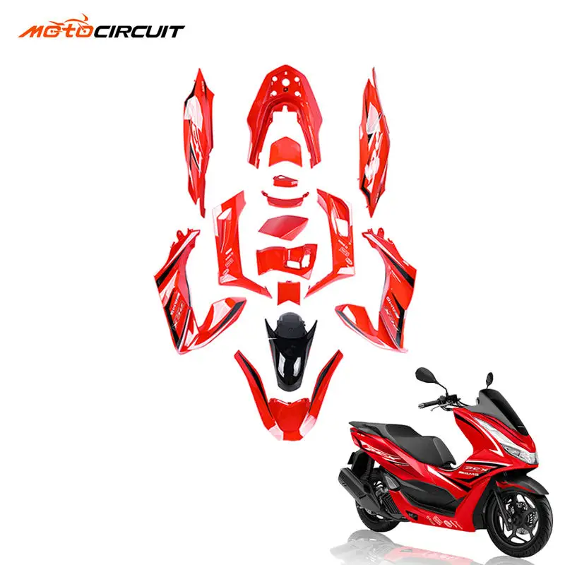 Phụ kiện xe máy và các bộ phận fairing Kit phía trước fairing cố định cánh phụ tùng cánh phụ tùng cho Honda PCX 160