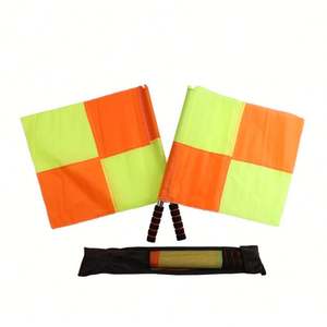 Banderas Portátiles para Árbitros de Fútbol - Equipo de Entrenamiento Deportivo con Bolsa para Entrenadores y Árbitros - Product Image 1