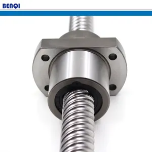 long lifetime ballscrew SFE4040 China ball screw 3500mm length for cnc parts screw ball