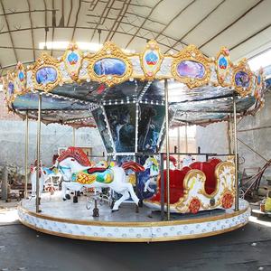 Carrusel móvil de fácil uso, venta de carrusel portátil feliz redonda, fácil de usar - Product Image 2