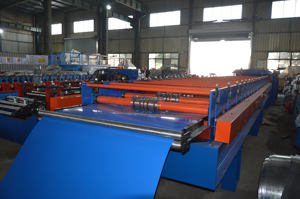 Hot Factory Direkt vertrieb Ein schicht ige farbige Dachziegel form maschine mit automatischem Stapler für Baumaterial - Product Image 3