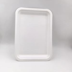 Grands plateaux alimentaires jetables rectangulaires biodégradables jetables <span class=keywords><strong>de</strong></span> 14 pouces Assiettes à <span class=keywords><strong>plateau</strong></span> robustes Dessert à l'écrevisse et au <span class=keywords><strong>homard</strong></span> - Product Image 5