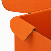 Boîte d'expédition écologique personnalisée en carton ondulé recyclable pour l'e-commerce, vêtements, emballage cadeau, avec logo