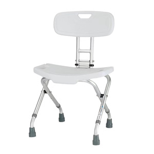 Chaise de douche pliable en plastique antidérapante, tabouret de salle de bain pour femmes enceintes et personnes âgées, taille 48x42x77 Cm - Product Image 4