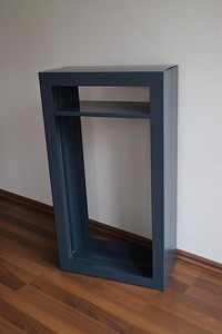 Support de rangement pour bois de chauffage en métal anthracite 130X70X185 cm Support de jardin extérieur Abri Conception détachable pour un empilage pratique - Product Image 6