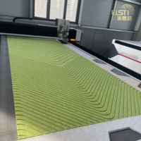 Autocollants muraux en feutre pour animaux de compagnie à rainures en V écologiques, décoration intérieure en polyester 3D, panneaux muraux acoustiques insonorisants