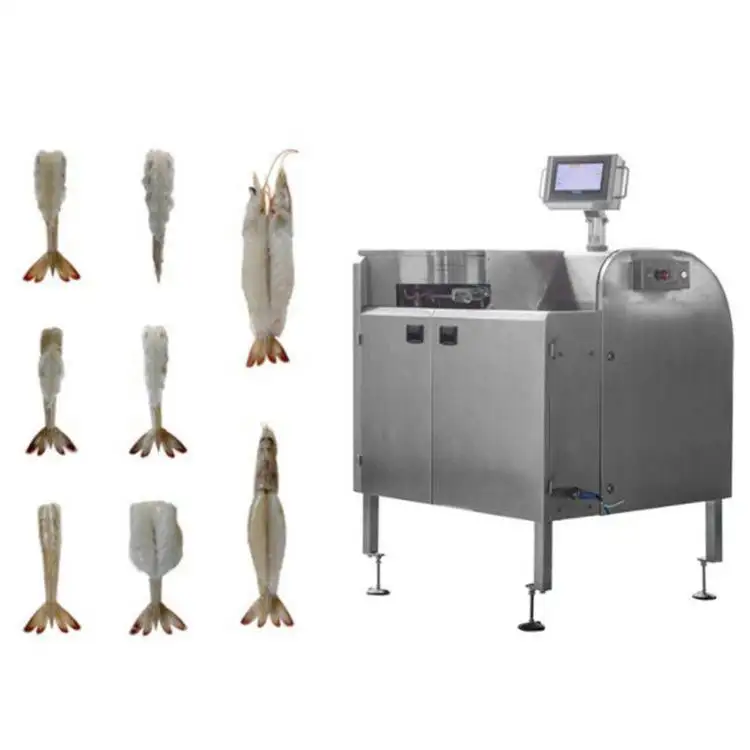 Multi-functional Stainless Steel Electric Fresh Water Shrimp Deveiner Peeler Tiger Prawn Hairy Shrimp Back Cutter Machine