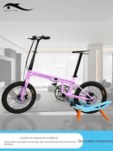 Vélo pliant Light Shark Technology 20 pouces en fibre de carbone intégrale, super urbain, 7 vitesses avec jante variable, batterie QS81 intégrée au tube diagonal QS - Product Image 6