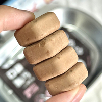 Chocolat noir lyophilisé au beurre de cacao pur, sans sucre ajouté, aux amandes