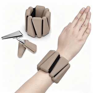 Pesas Ajustables de Silicona Personalizadas para Tobillos y Muñecas, Brazalete Triangular para Entrenamiento Físico y Deportivo con Peso de Hierro - Product Image 5
