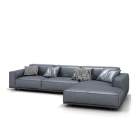 Canapé d'angle modulaire en tissu velours au design moderne, meubles de salon, ensemble de canapés sectionnels