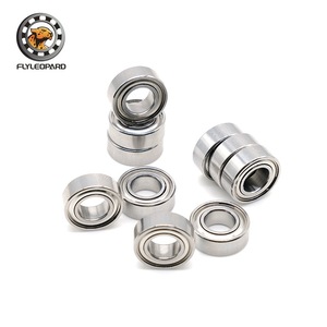 Roulement à billes à gorge profonde en acier inoxydable Flyleopard S687ZZ 7x14x5mm ABEC-9, roulement miniature à étanchéité métallique - Product Image 4