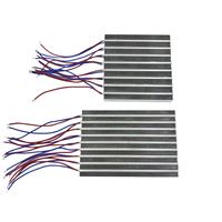 Radiateur en aluminium isolé 500VDC 4400W, chauffage électrique céramique PTC automobile pour climatiseur de bus