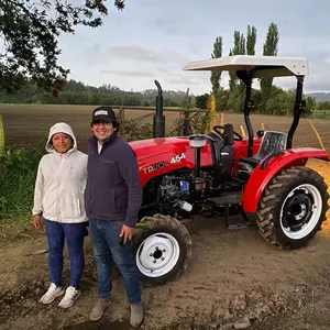 2023 tarım makineleri traktör 70 hp küçük çiftlik için en iyi traktör çin'den