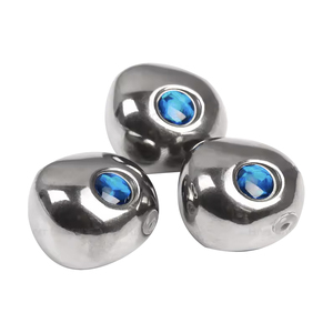 AGITEK Tête d'oiseau à haute gravité spécifique Plombs de pêche en tungstène Poids différent Plombs de pêche en tungstène Jig Accessoires de pêche - Product Image 4