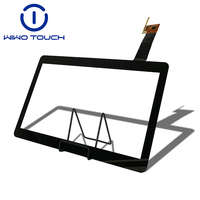 Module d'affichage tactile LCD OEM 15,6 pouces avec lentille de protection personnalisée en verre haute dureté et performance tactile précise