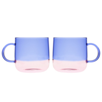 Verrerie à boire de café borosilicate soufflé à la main Tasses en verre de qualité supérieure pour les fabricants et les consommateurs