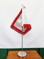 Drapeaux de table internationaux de petite taille pour bureaux, drapeaux de pays du monde entier avec supports pour décorations de bureau, usine de drapeaux en Chine