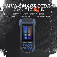 OTDR Inteligente Multifunción Mini 8 en 1, 1310/1550nm, 24/22dB, 5m~60KM, con POE para FTTH