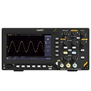 Oscilloscope numérique multifonctionnel SDS220/SDS220S 200 MHz 1 GS/s avec générateur de signal 25 MHz, résolution 8 bits, garantie 1 an, SDS22 - Product Image 1