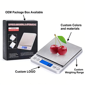 जी/300 जी/जी/200 जी क्षमता 0.1 जी सटीकता ओएम/ओडम समर्थित खाद्य वजन माप - Product Image 2