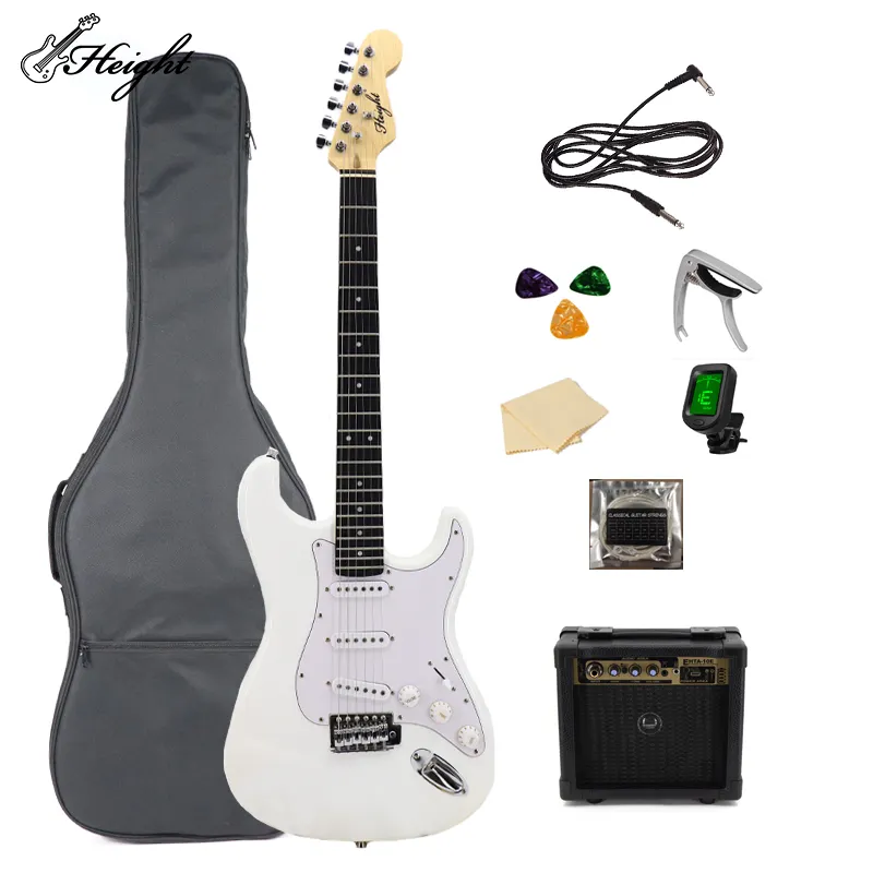 Guitare électrique de voyage acoustique ST guitare électrique 12 cordes guitare acoustique électrique