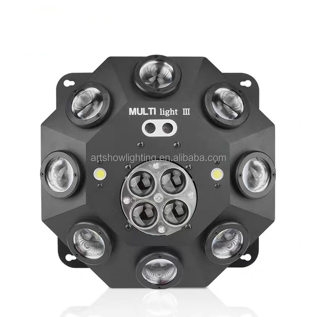 5 in 1 LED Projector Stage Effect Laser Beam Strobe Flash Light DMX Bee Eyes for DJ Disco Party Music Lamp