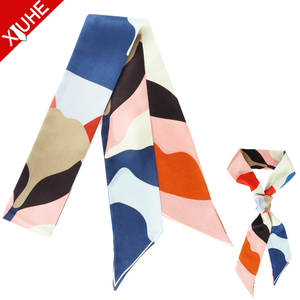 Écharpe en Soie Satinée de <span class=keywords><strong>Luxe</strong></span> Personnalisée pour <span class=keywords><strong>Femme</strong></span>, <span class=keywords><strong>Foulard</strong></span> en Twill pour <span class=keywords><strong>Cheveux</strong></span>, 100% Soie, Vente en Gros - Product Image 5