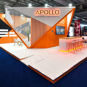 Stand de Exhibición de Madera Plegable y Portátil de 30 MINUTOS de Montaje Rápido, Tamaño Personalizado para Ferias y Stands de Exposición, Opciones Personalizadas - Product Image 2