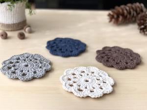 Y-F boho <span class=keywords><strong>macramé</strong></span> napperons ensemble main crochet cuisine décor <span class=keywords><strong>rond</strong></span> en coton tampons d'isolation coaster - Product Image 5