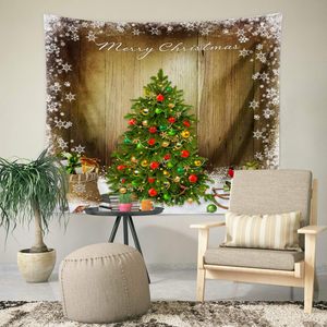 Tapiz de pared rústico de Navidad para el hogar, oficina, dormitorio, fiesta, foto de fondo, dormitorio al aire libre, decoración del hogar en Stock para Navidad, Halloween - Product Image 3