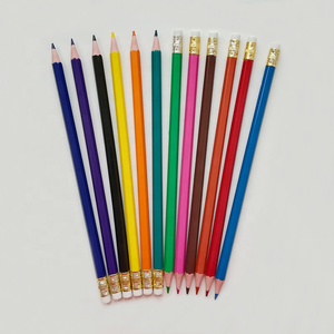 โรงงานจีซิงขายตรง พร้อมใบรับรอง EN71 ดินสอสีแบบกำหนดเอง โลโก้ตามสั่ง ดินสอสีขายส่ง - Product Image 3