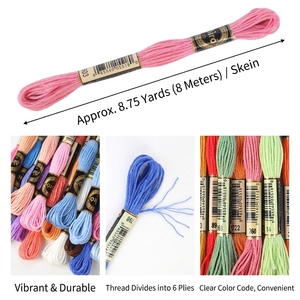 482 couleurs, système <span class=keywords><strong>de</strong></span> couleurs <span class=keywords><strong>DMC</strong></span>, <span class=keywords><strong>fil</strong></span> à broder en gros, 8 m, polyester, coton, <span class=keywords><strong>fil</strong></span> à broder pour <span class=keywords><strong>point</strong></span> <span class=keywords><strong>de</strong></span> <span class=keywords><strong>croix</strong></span>, bricolage, artisanat, fournitures <span class=keywords><strong>de</strong></span> couture - Product Image 3