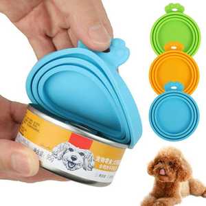 Couvre-aliments <span class=keywords><strong>pour</strong></span> animaux de compagnie en silicone réutilisable, hermétique, universel, <span class=keywords><strong>pour</strong></span> conserver la fraîcheur des aliments en conserve <span class=keywords><strong>pour</strong></span> chats et chiens, produit en caoutchouc - Product Image 2