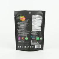 Pochette debout à fermeture éclair Noix de cajou Noix d'arachide Plantain Pommes de terre Chips Snack Sac de nourriture, pochette d'emballage de fruits secs à la mangue, sac de nourriture sèche