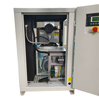 3.7kW 5HP 400L/min Compresor de aire de desplazamiento silencioso sin aceite Pequeña bomba de aire de alta presión Compresor de aire de grado industrial