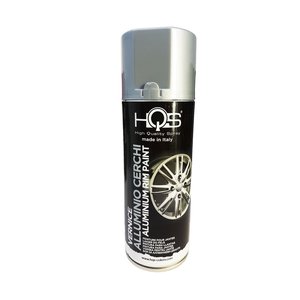 Vernice Spray in alluminio HQS 400 ml per cerchi ruota attrezzature per la riparazione del corpo - Product Image 1