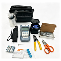 Kit d'outils multifonctionnels pour fibre optique FTTH avec dénudeurs et pinces pour l'installation de câbles de télécommunications 3G 4G GPRS