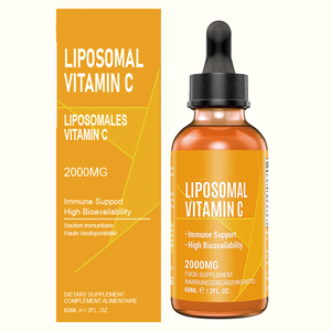 En stock – <span class=keywords><strong>Vitamine</strong></span> <span class=keywords><strong>C</strong></span> <span class=keywords><strong>liposomale</strong></span> premium 2000 mg en gouttes liquides – Soutien du système immunitaire – Haute biodisponibilité – 2 fl oz - Product Image 1