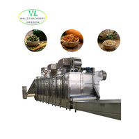 Aangepaste meerlaagse fruit- en groente-industriële transportbanddroogmachine PLC-motor roestvrij staal 304 500 kg/u capaciteit