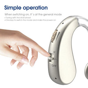 Venta al por mayor de audífonos con amplificación de sonido versión en inglés, audífonos con espalda sorda, capacidad de carga, audición auditiva - Product Image 3