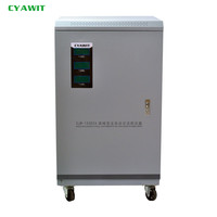 TNS/SVC Servomoteur triphasé Régulateur de tension AC 380V 100KVA LED 15kva 30kva 50kva 60kva 75kva Stabilisateur de tension 3 phases