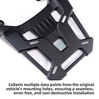 Porte-bagages arrière modifié pour Honda ADV160, support de coffre arrière en alliage d'aluminium pour moto