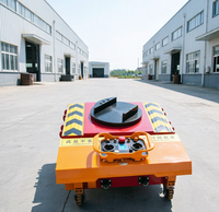 Chariot électrique industriel télécommandé de 60 tonnes 120A, autonomie de 5 heures, avec mouvement flexible pour installations minières