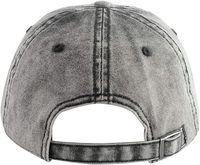 Gorra de Béisbol de Algodón Lavado para Hombre y Mujer, Estilo Clásico, Ajustable, de Mezclilla Desgastada, de Perfil Bajo, Estilo Dad Hat