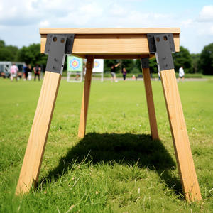 توريد المصنع مباشرة الغزلان الوقوف في الهواء الطلق منصة اطلاق النار سقيفة قوس رمز الزاوية 4x4 بوصة - Product Image 4