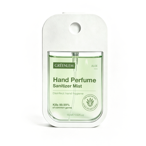 Greenlem 45ml Brume désinfectante parfumée pour les mains Élimine 99,99% des germes Kit de désinfectant en spray pour les mains - Product Image 6