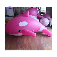 Offre Spéciale PVC gonflable Ride personnalisé chien Husky gonflable Commercial Air Toy Game