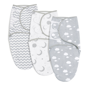 100% Cotton Sleeveless Swaddle Wrap <strong>for</strong> Baby <strong>Sleeping</strong> <strong>Bag</strong> with Hook Loop Moisture Wicking <strong>for</strong> Newborns Baby Swaddle Sleep Sack - Product Image 6